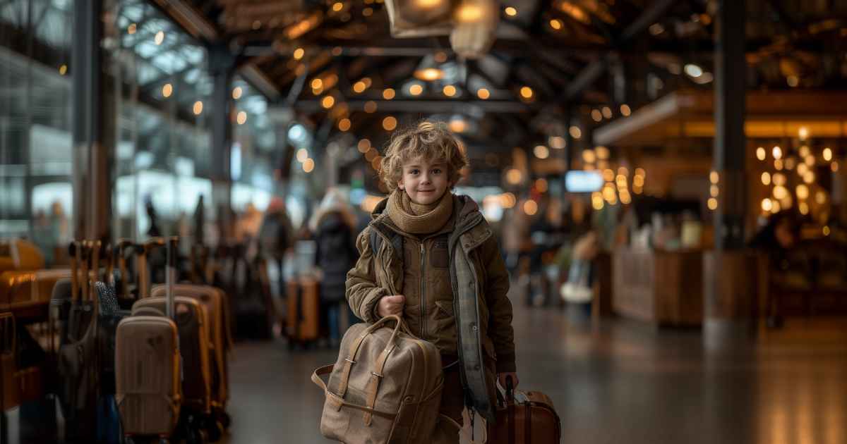 Ab wann darf man (als Kind) alleine Fliegen? Kind alleine am Flughafen mit Reisegepäck